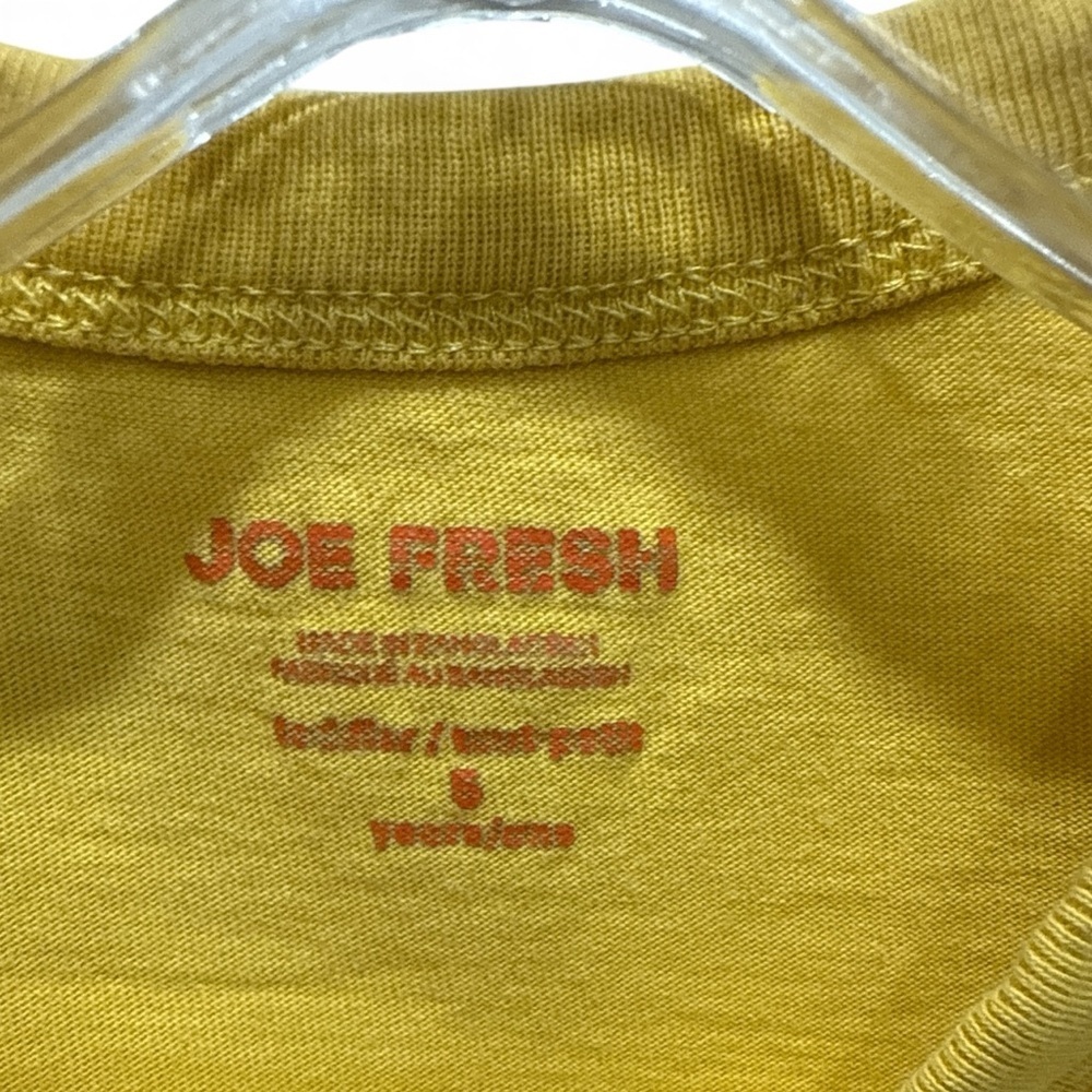 Joe Fresh Long Sleeve Graphic Tee – Size 5 - Picture 2 of 3